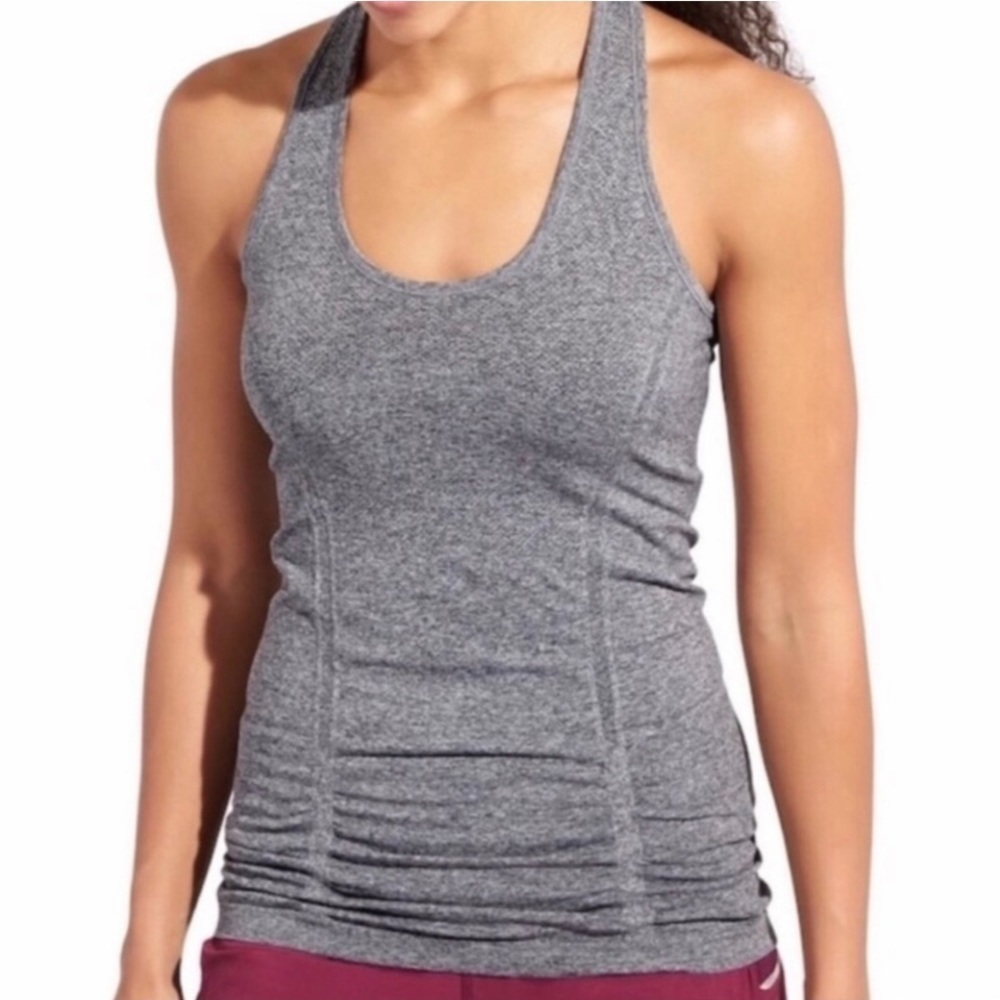 Athleta Grey Fastest Track Tank Size Small